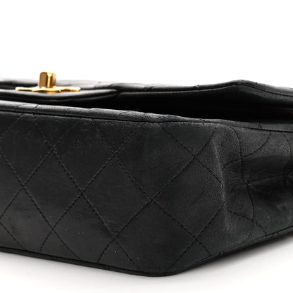 Chanel Lambskin Quilted Small Double Flap Black 11 of 15