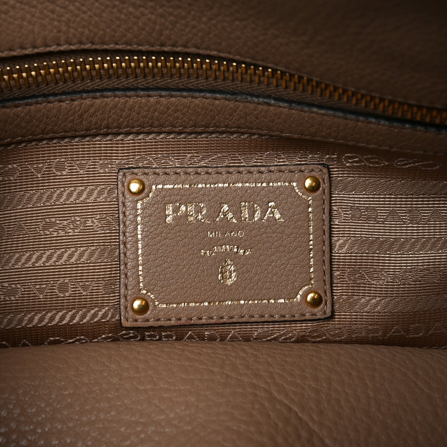 Prada Vitello Phenix Shoulder Bag Cammeo 6 of 9
