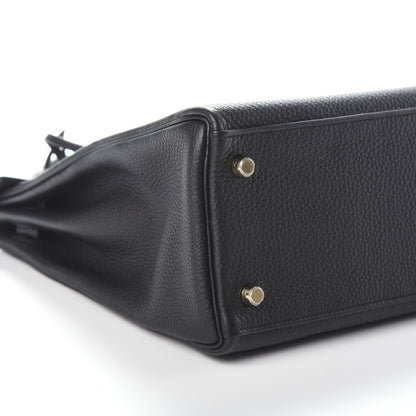 Hermes Togo Kelly Retourne 32 Black 10 of 12