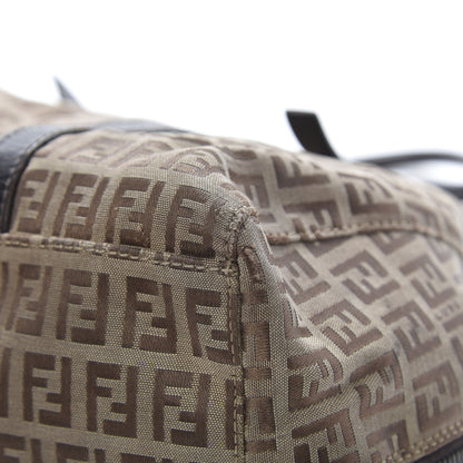 Fendi Zucchino Tote Brown 10 of 17