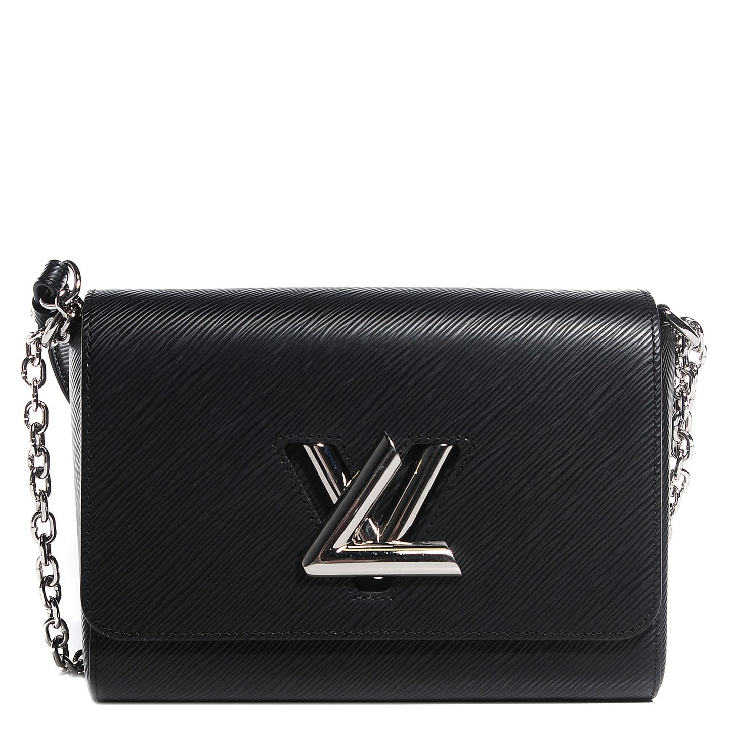 Epi Twist Shoulder Bag MM Black