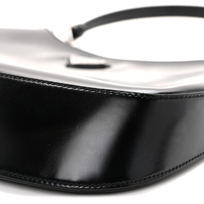 Prada Spazzolato Cleo Shoulder Bag Black 10 of 10
