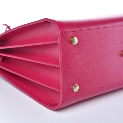 Saint Laurent Calfskin Small Sac De Jour Bubblegum 10 of 11