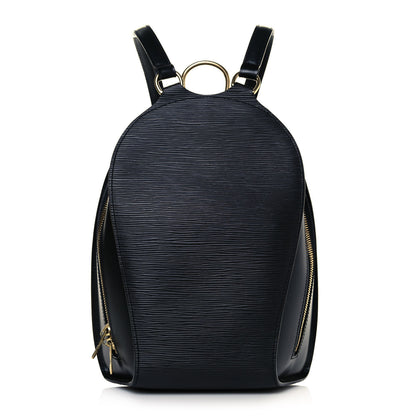 Louis Vuitton Epi Mabillon Backpack Black 1 of 15