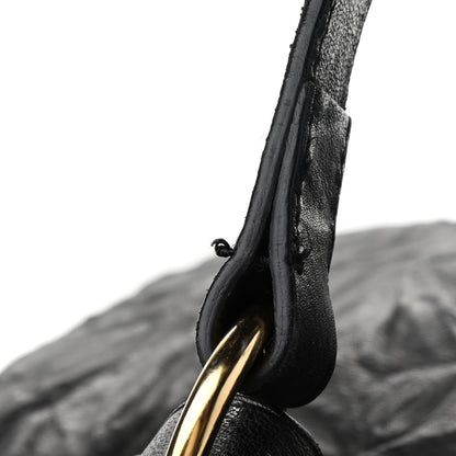 Givenchy Tumbled Sheepskin Hobo Black 9 of 10