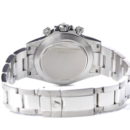 Rolex Stainless Steel 40mm Oyster Perpetual Daytona Cosmograph Watch Black 116520 5 of 7