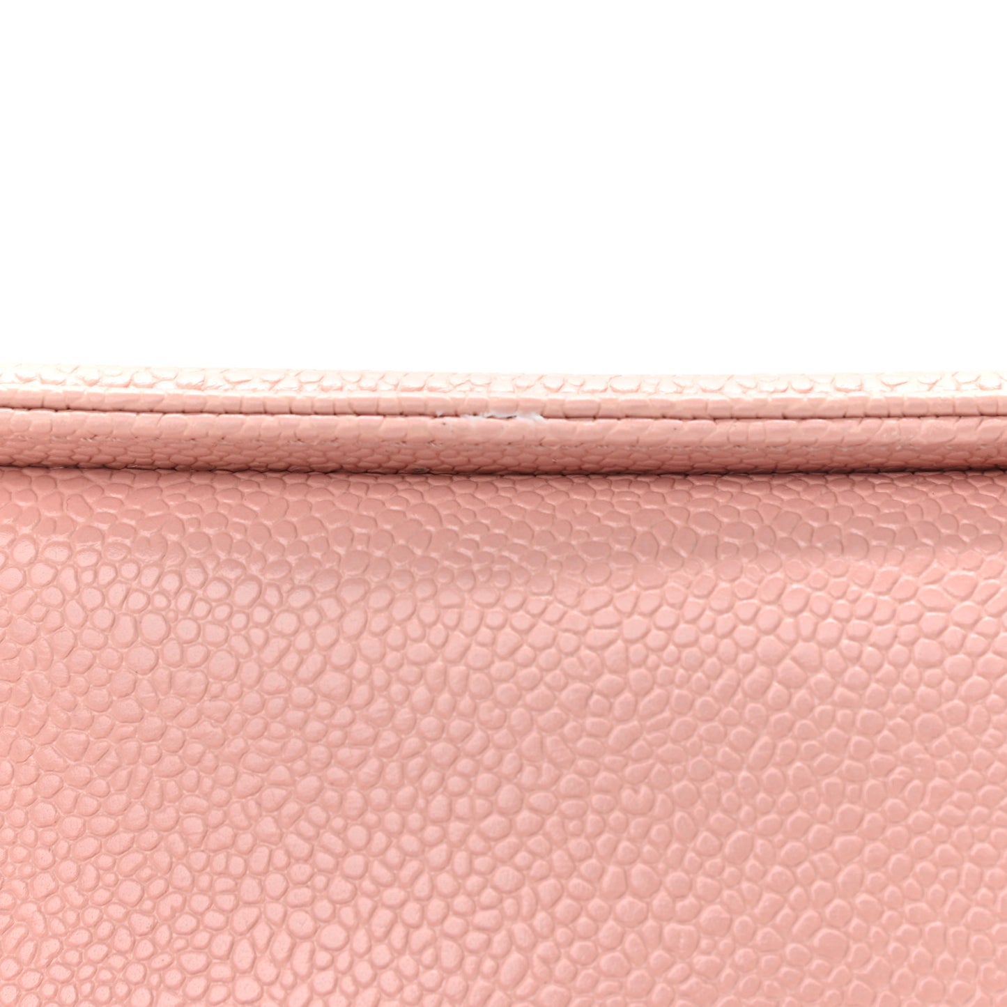 Caviar Quilted Medium Boy Flap Light Pink