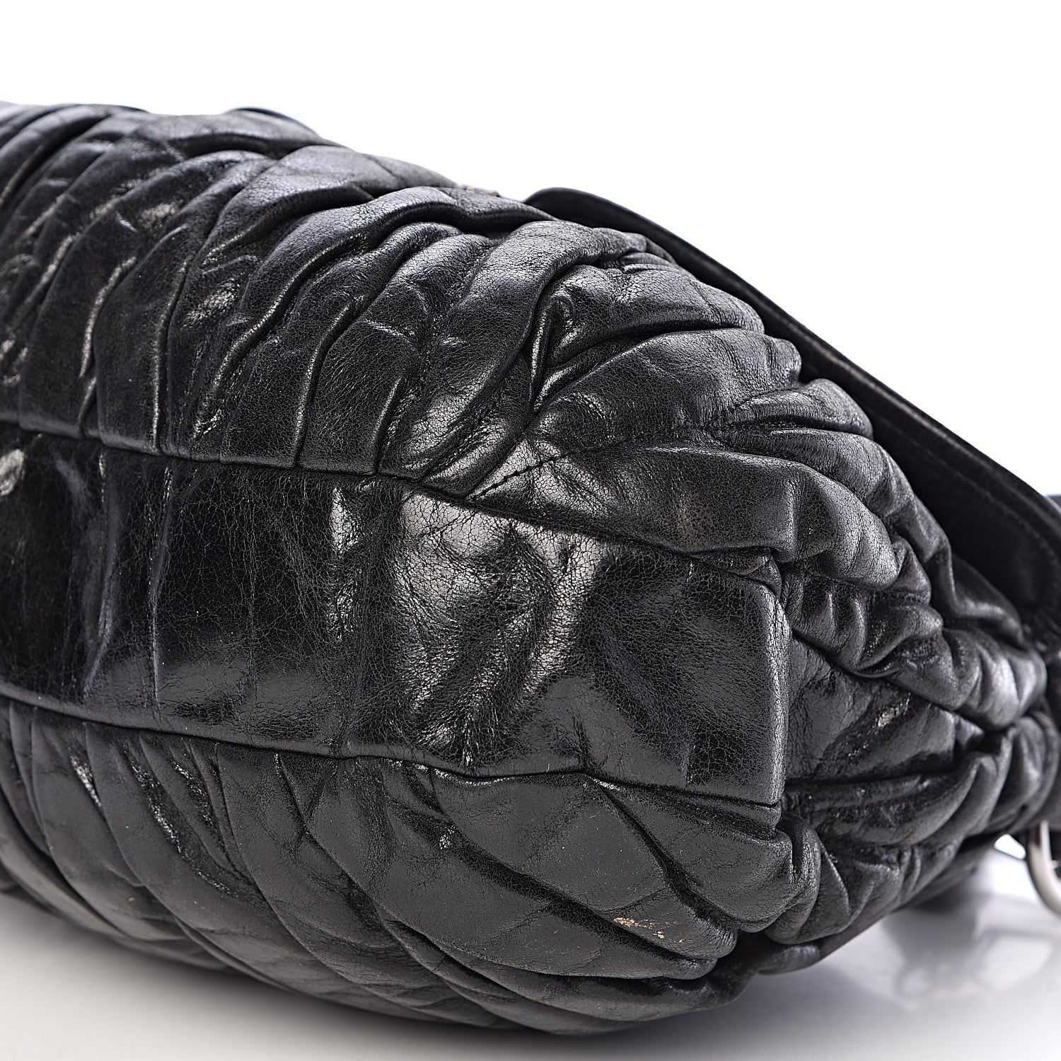 Miu Miu Nappa Matelasse Coffer Hobo Black 12 of 13