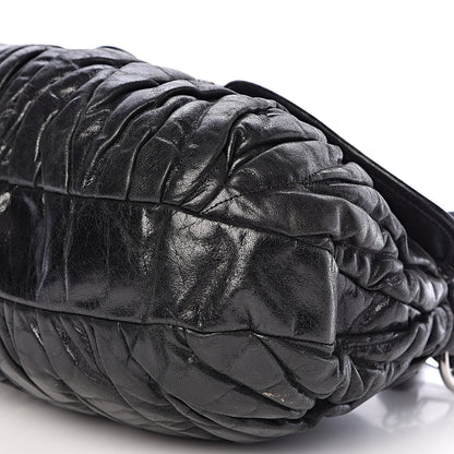 Miu Miu Nappa Matelasse Coffer Hobo Black 12 of 13