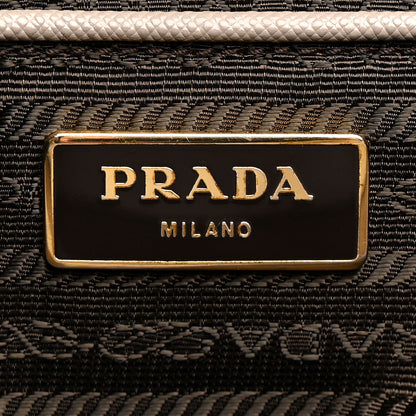 Prada Saffiano Lux Large Galleria Double Zip Tote Argilla 8 of 18