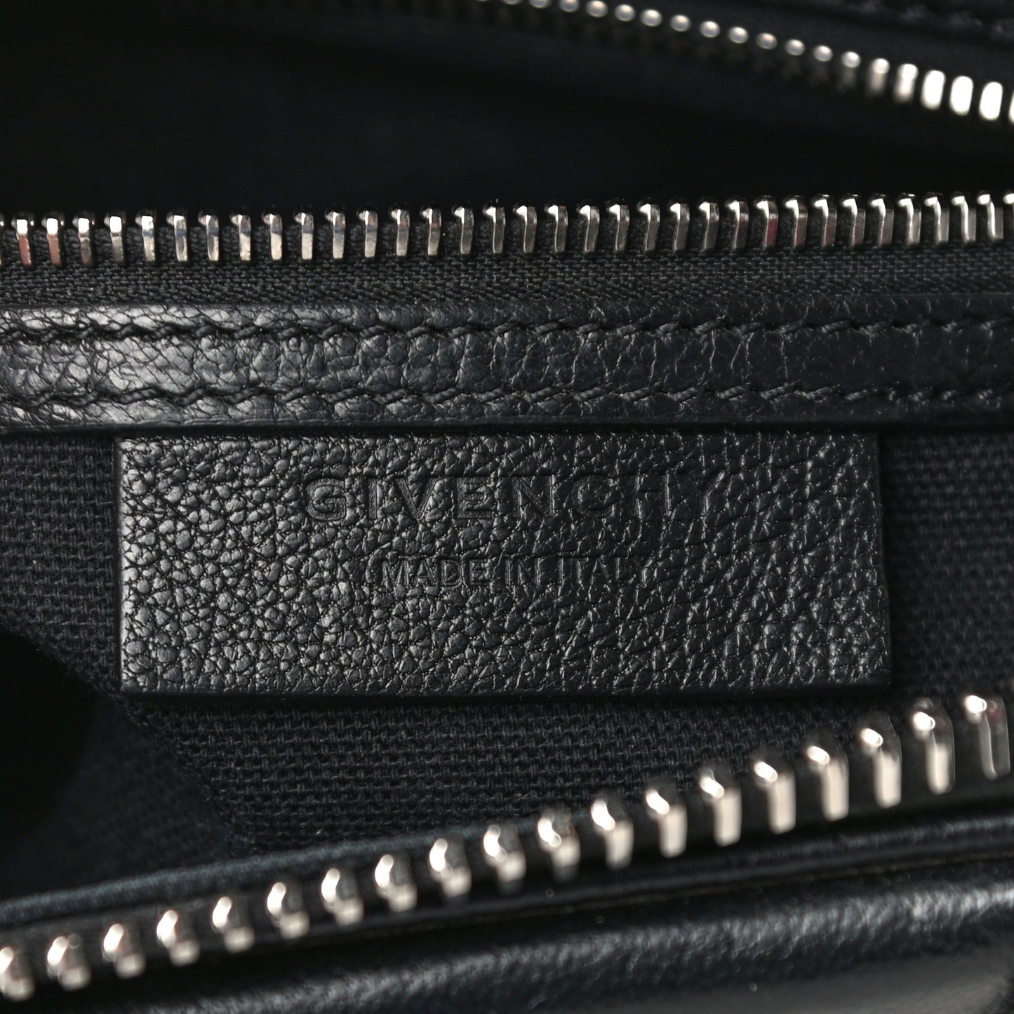 Sugar Goatskin Mini Antigona Black