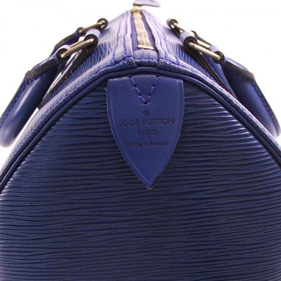 Louis Vuitton Epi Speedy 25 Myrtille 7 of 9