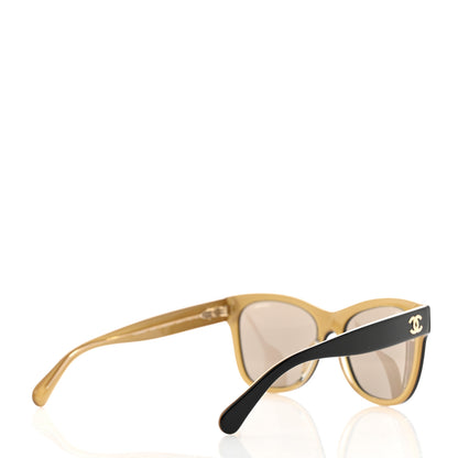 Chanel Acetate Square CC Sunglasses 5380 Black 4 of 8