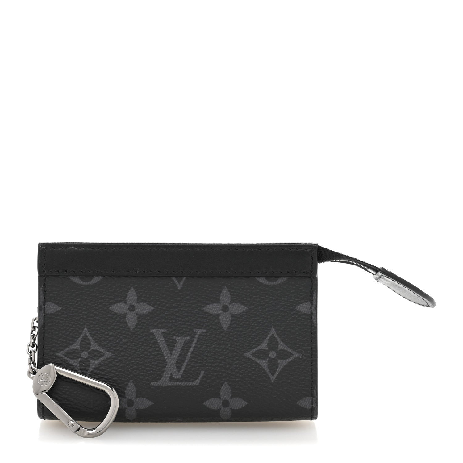 Louis Vuitton Monogram Eclipse Key Pouch Voyage 1 of 8