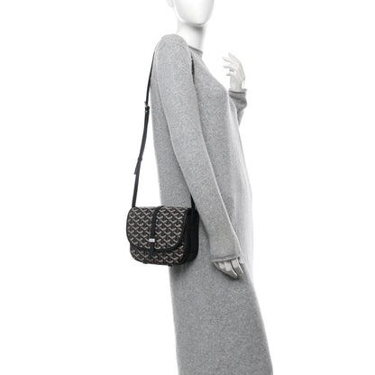 Goyard Goyardine Belvedere II PM Messenger Bag Black 2 of 11