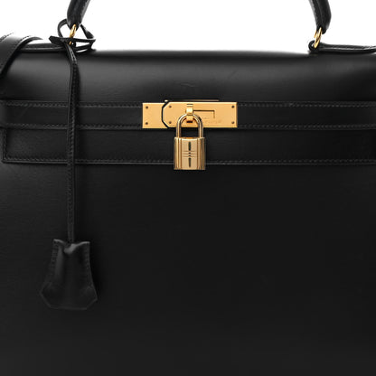 Hermes Box Kelly Sellier 32 Black 8 of 16