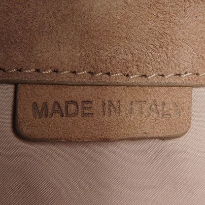 Burberry Suede and Lace Clutch Nude 7 of 8