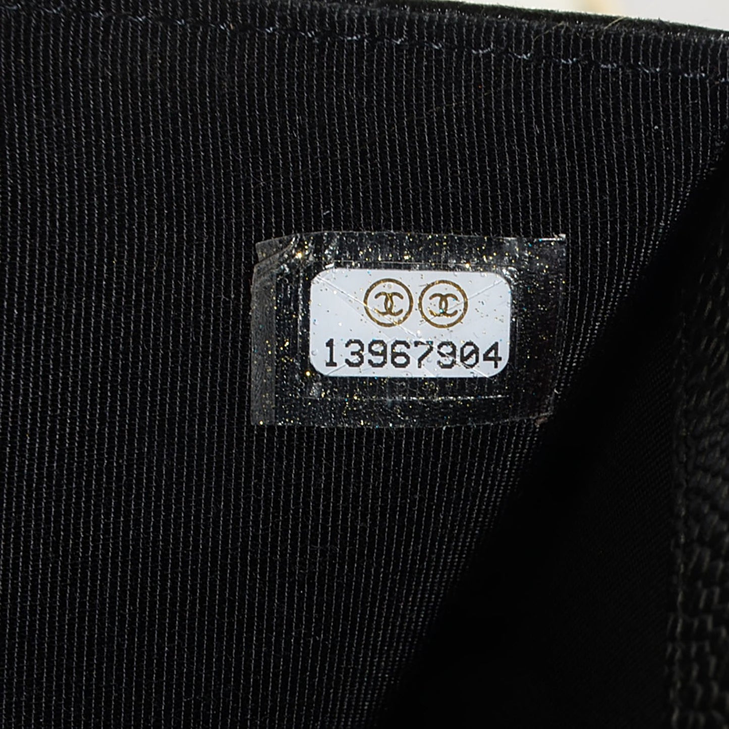 Caviar Quilted Large Flap Wallet Black