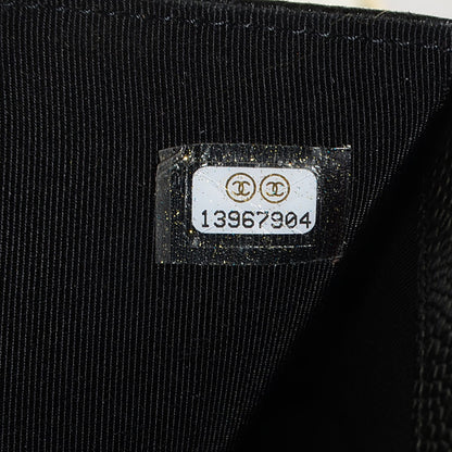 Chanel Caviar Quilted Large Flap Wallet Black 7 of 8