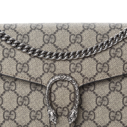 Gucci GG Supreme Monogram Mini Dionysus Chain Wallet Beige Taupe 10 of 11