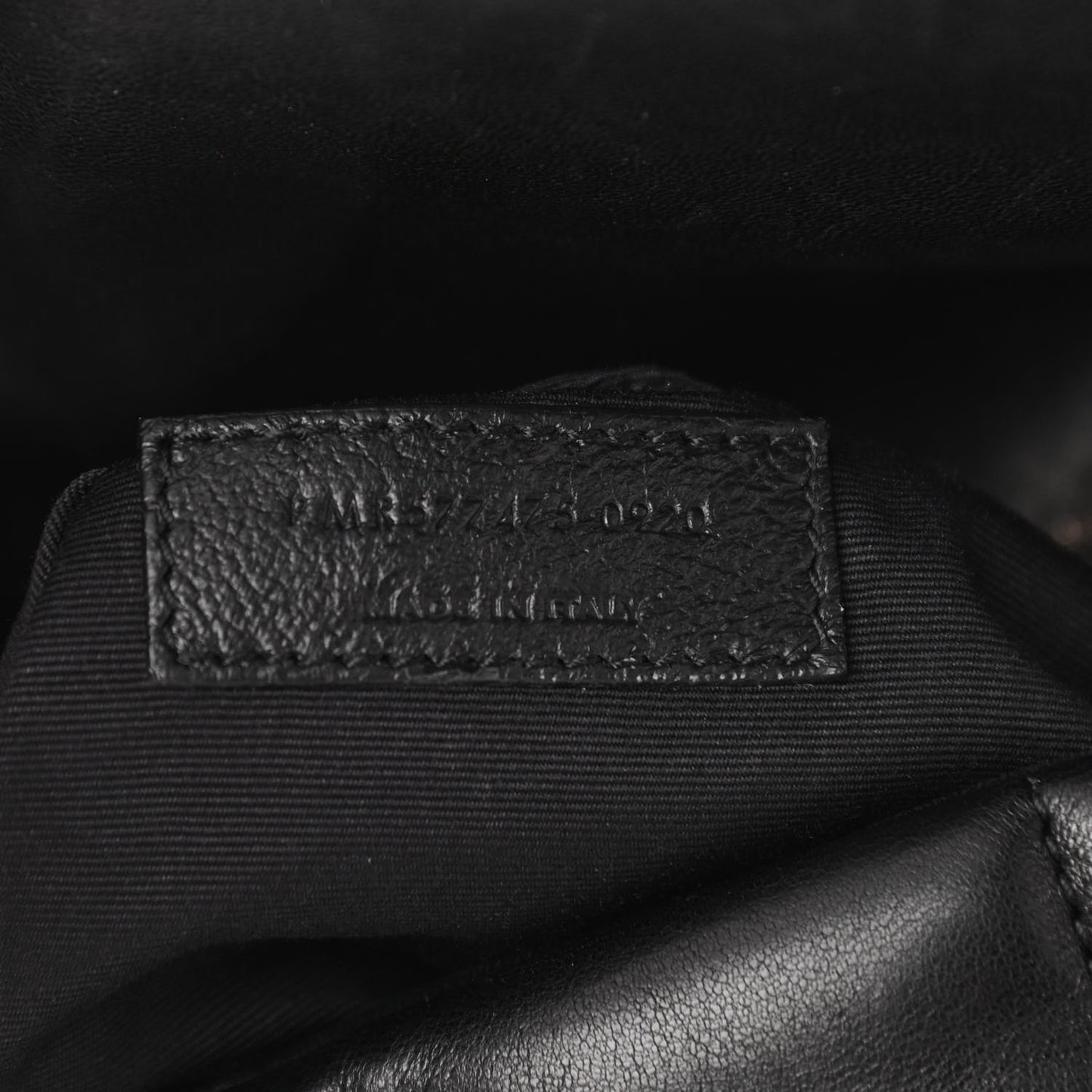 Lambskin Quilted Medium Loulou Puffer Monogram Chain Satchel Black