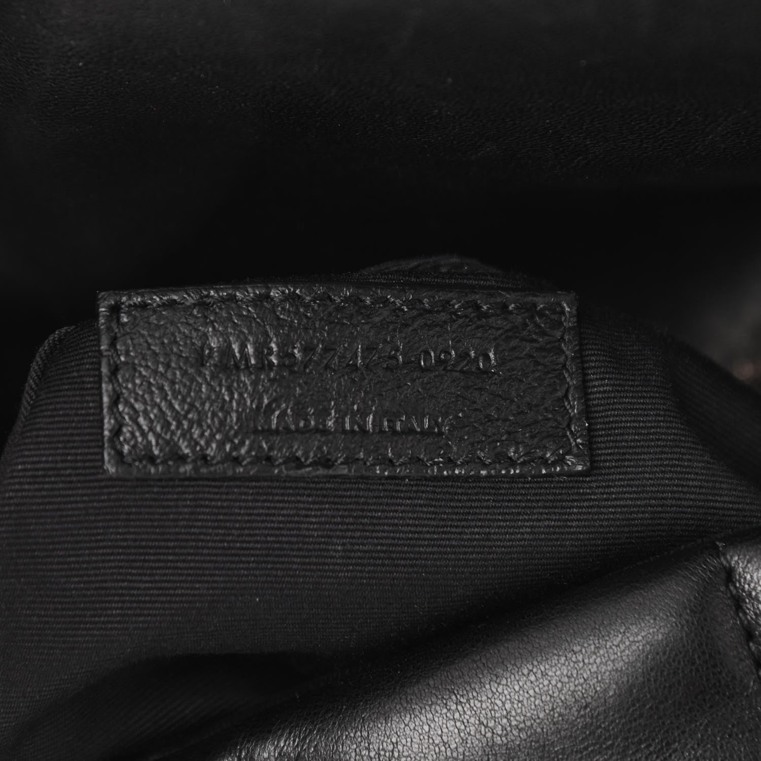 Saint Laurent Lambskin Quilted Medium Loulou Puffer Monogram Chain Satchel Black 9 of 11