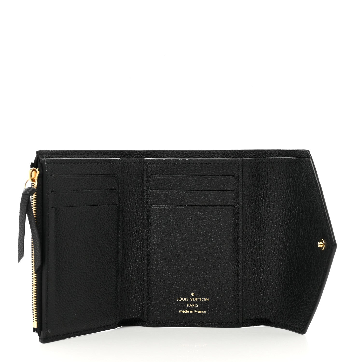 Louis Vuitton Empreinte Victorine Wallet Black 5 of 8