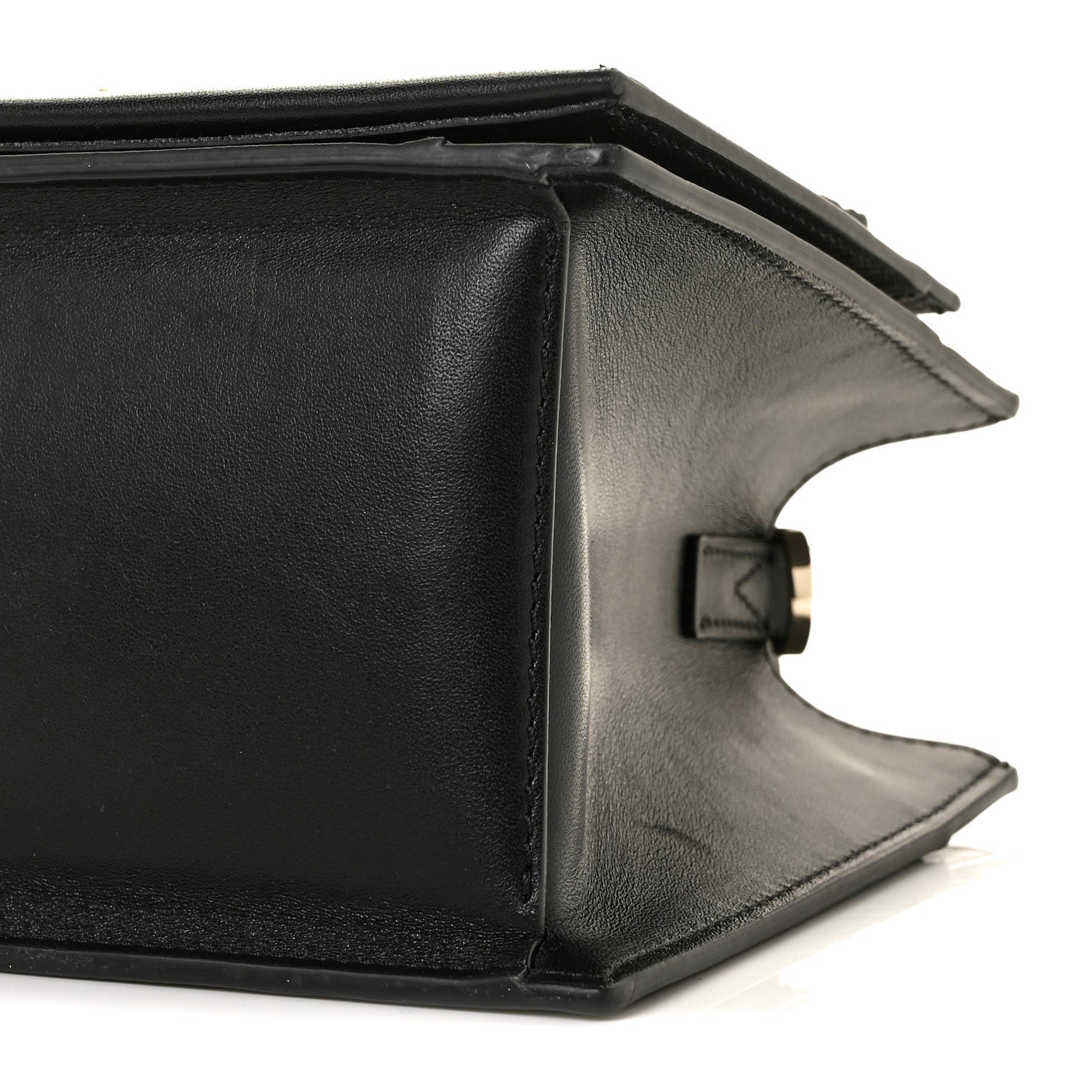 MCM Calfskin Lux Studded Milano Tote Black 14 of 14