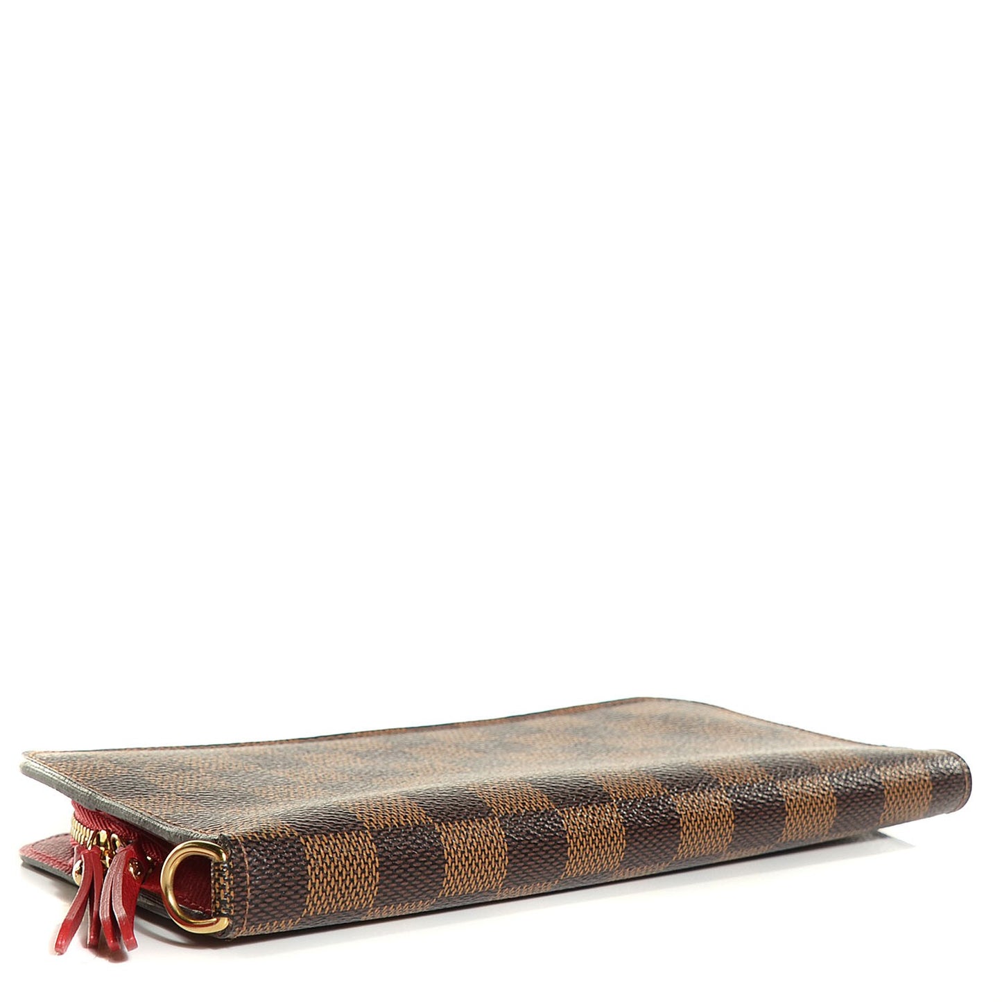 Damier Ebene Insolite Wallet Red