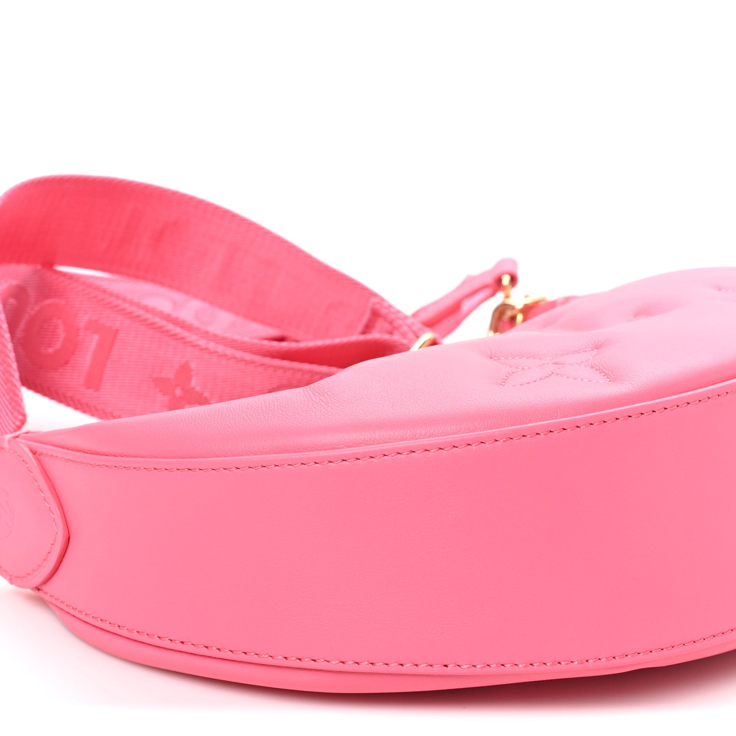 Louis Vuitton Calfskin Bubblegram Over The Moon Dragon Fruit 7 of 8