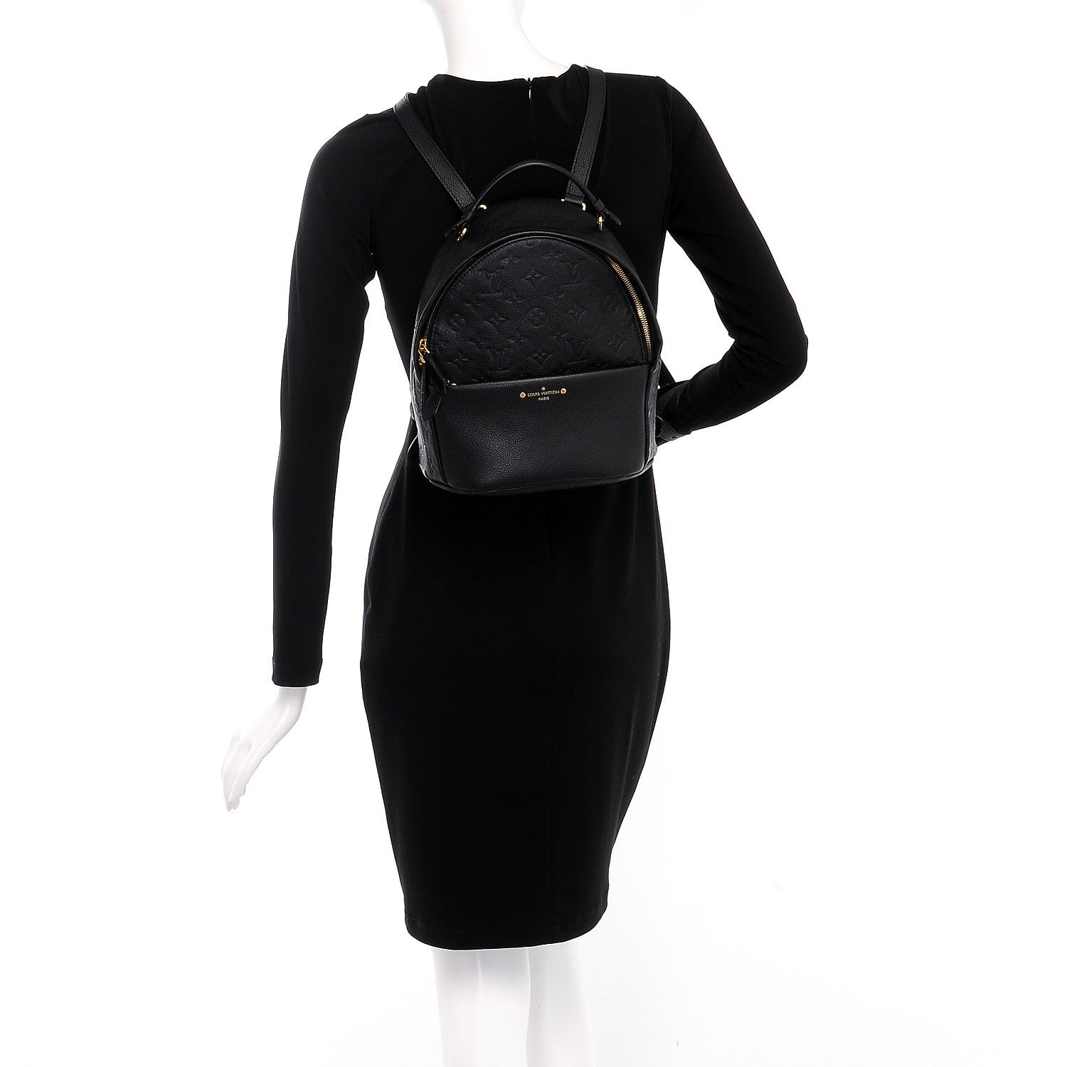 Louis Vuitton Empreinte Sorbonne Backpack Black 2 of 8