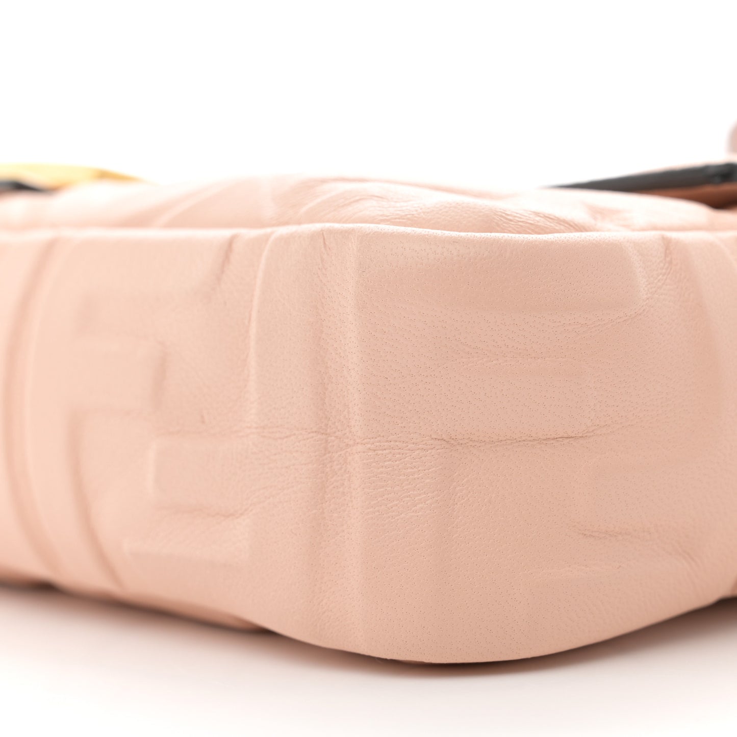 Nappa FF 1974 Embossed Baguette Rosa Quarzo