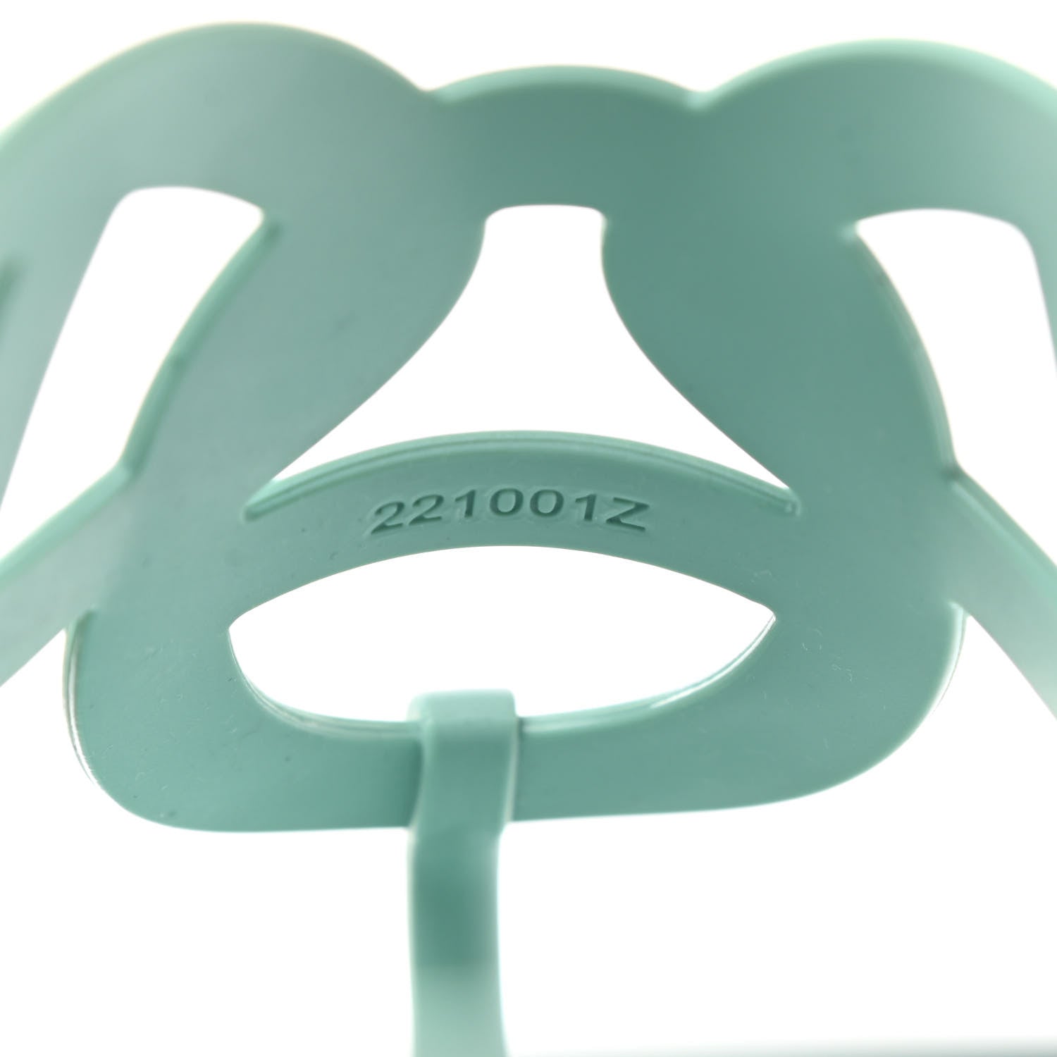 Hermes Rubber Womens Egerie Sandals 39 Vert Embrun 8 of 8