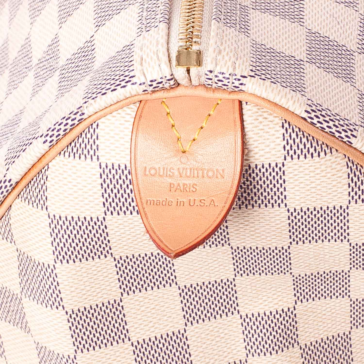 Louis Vuitton Damier Azur Speedy 35 6 of 8