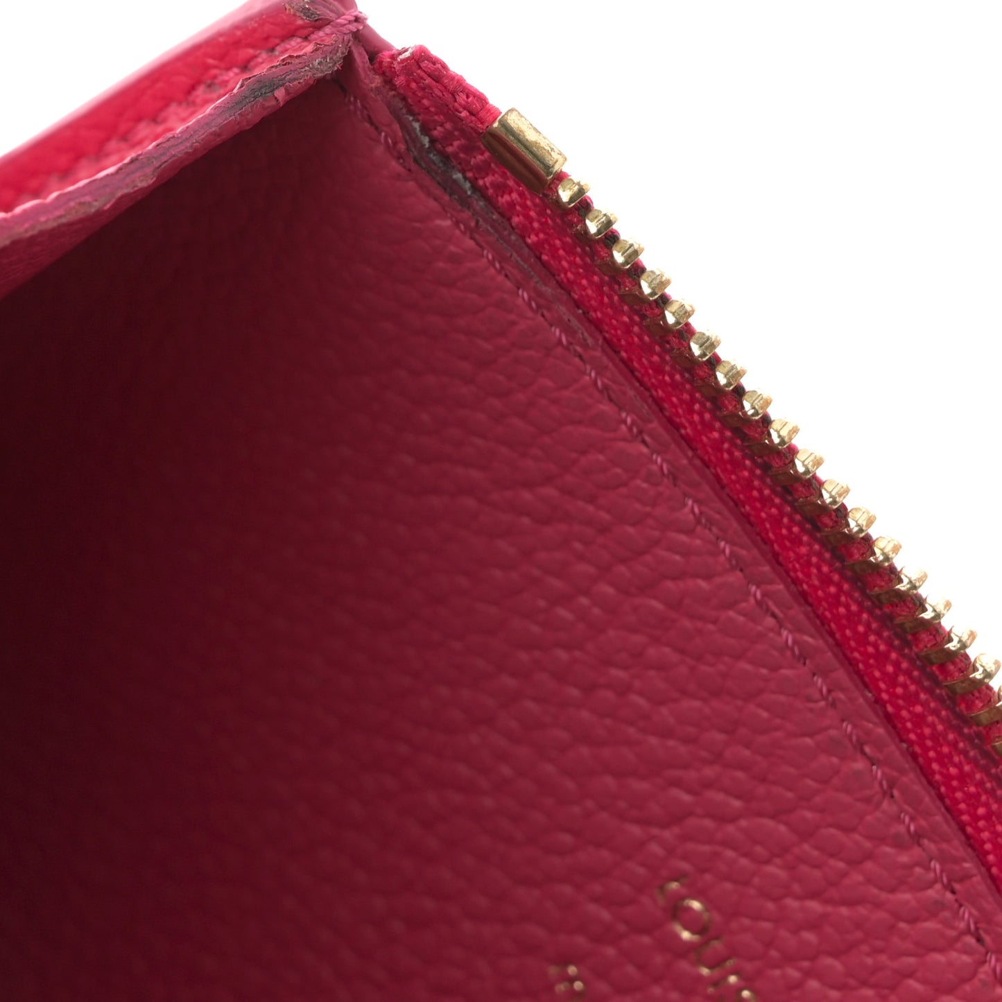 Empreinte Monogram Zipped Romy Card Holder Grenade