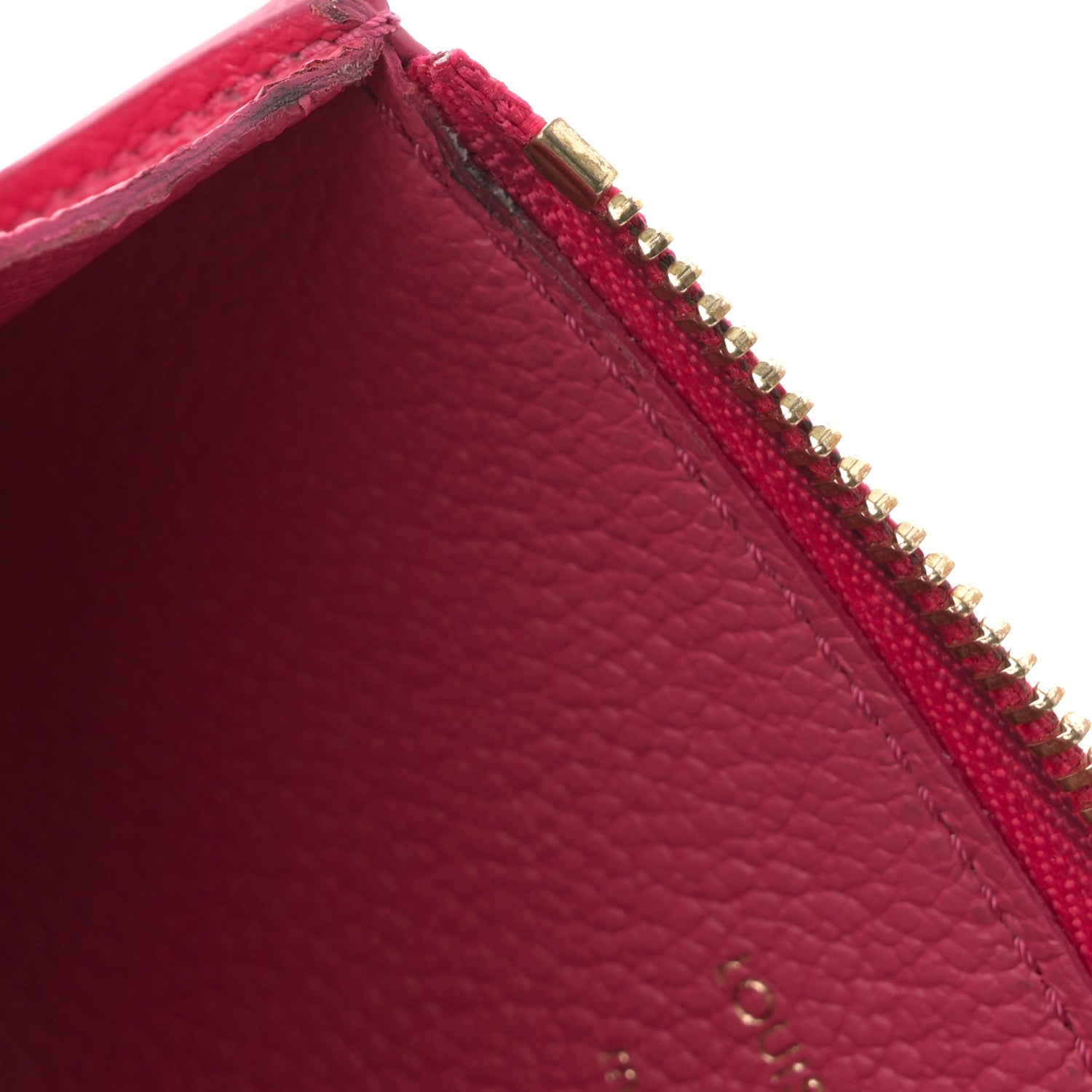 Louis Vuitton Empreinte Monogram Zipped Romy Card Holder Grenade 7 of 7