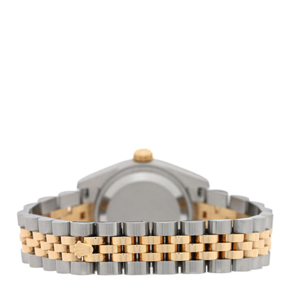 Rolex Stainless Steel 18K Yellow Gold Diamond Meteorite 26mm Oyster Perpetual Datejust Watch 179173 3 of 4