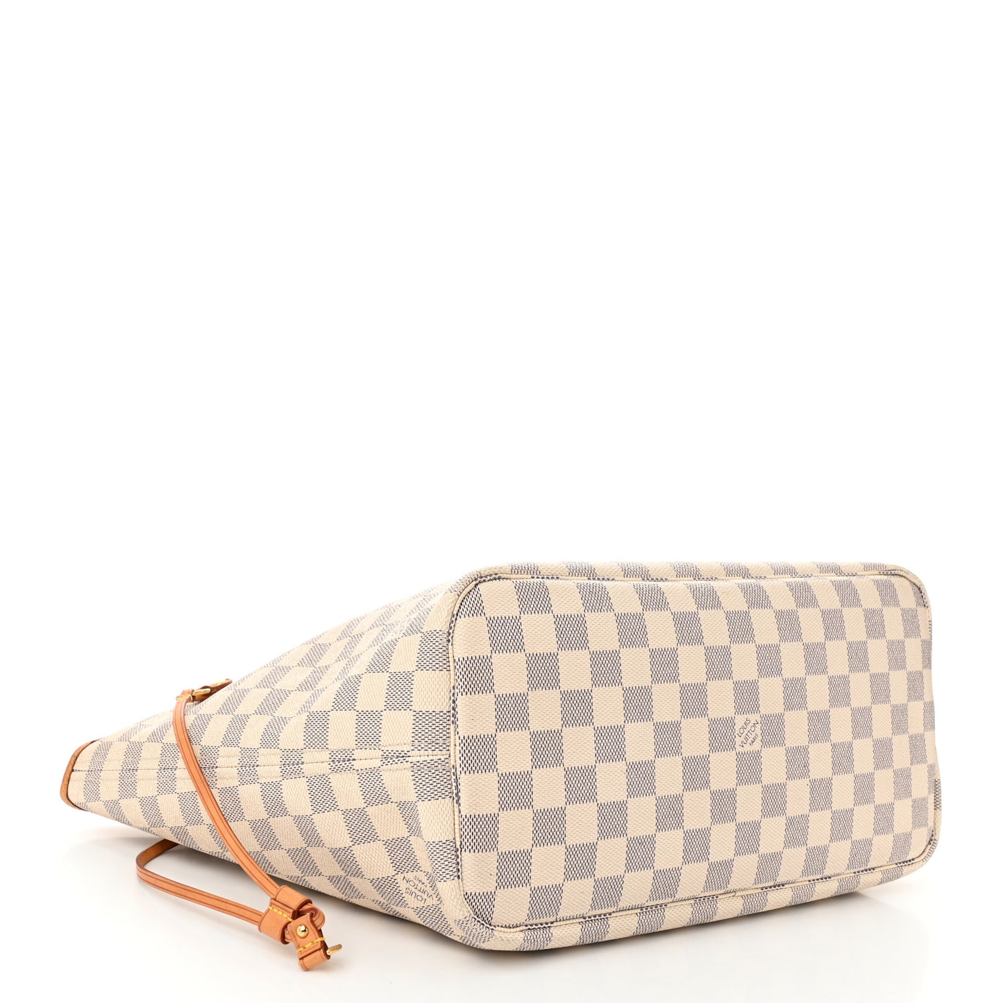 Damier Azur Neo Neverfull MM Rose Ballerine