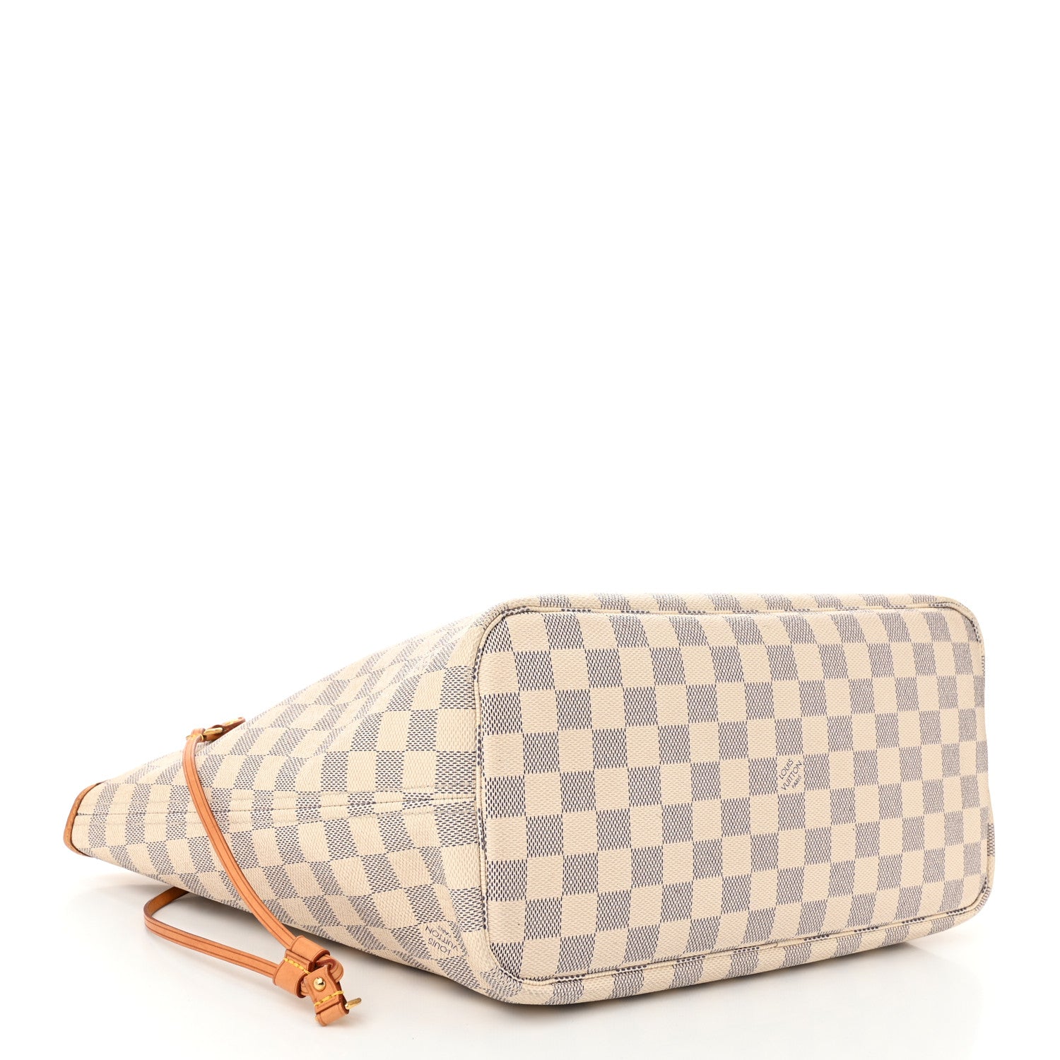 Louis Vuitton Damier Azur Neo Neverfull MM Rose Ballerine 4 of 10