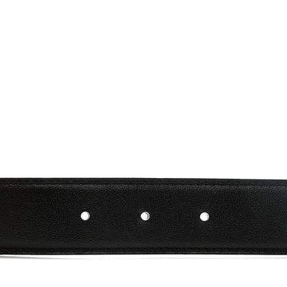 Hermes Box Togo Brushed H Belt 90 Black Etain 4 of 5