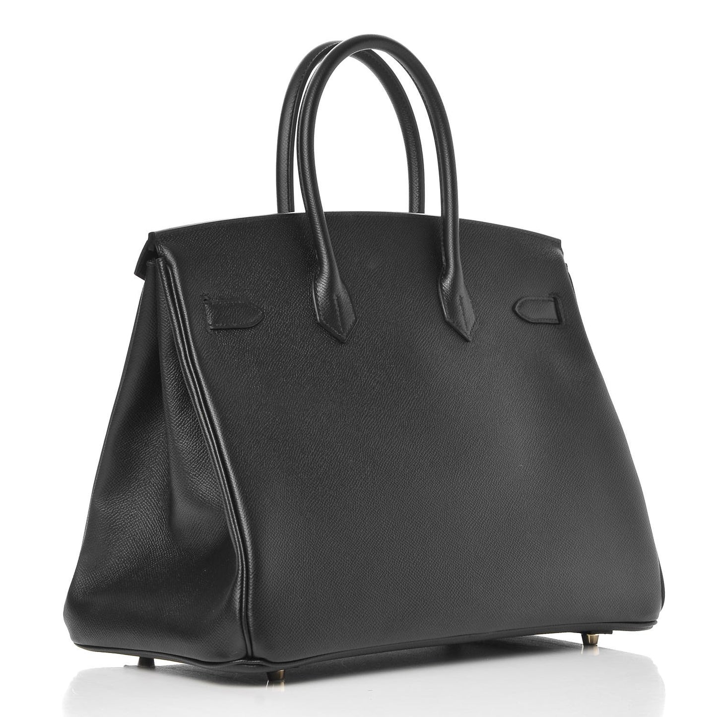 Epsom Birkin 35 Black