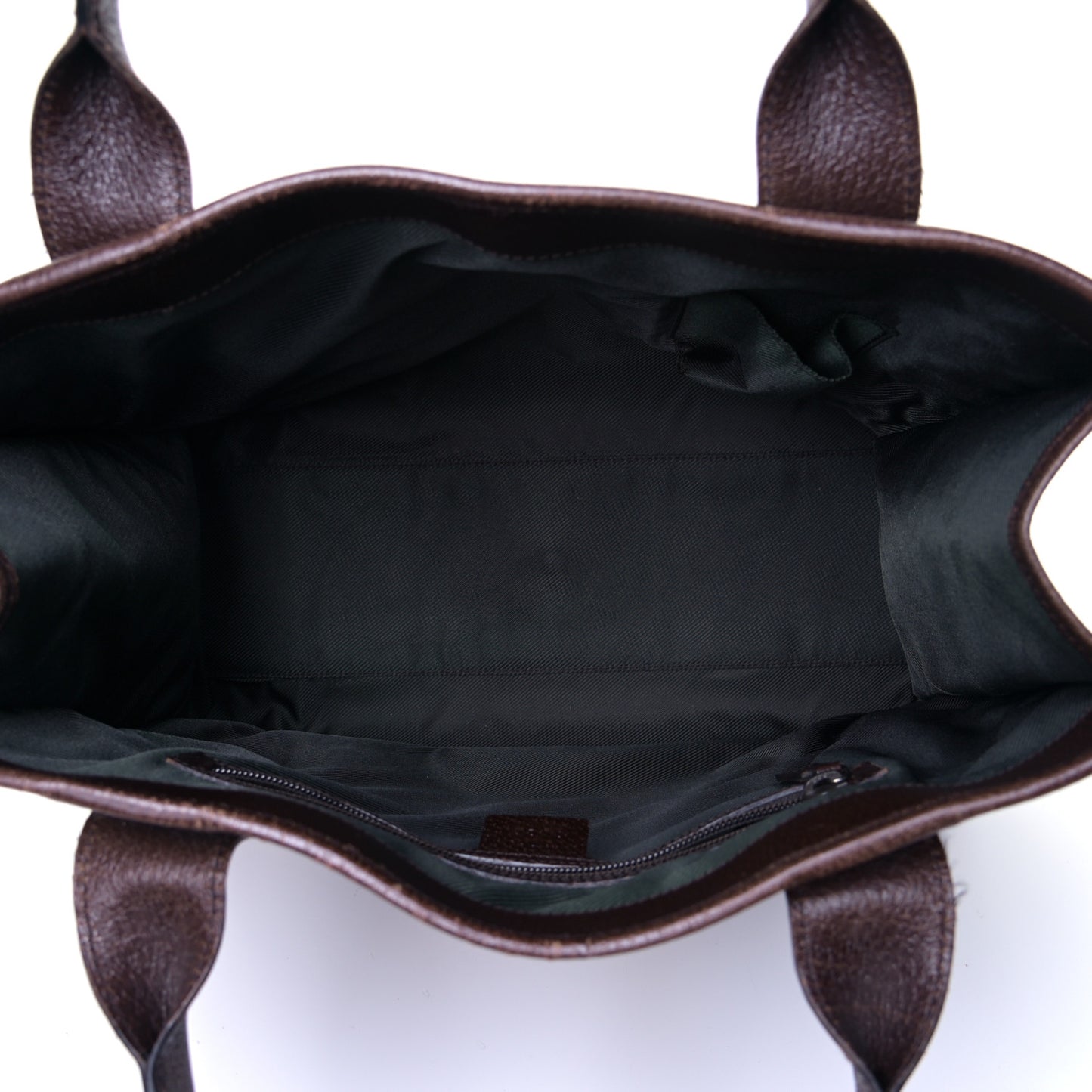 Monogram Vertical Tote Dark Brown