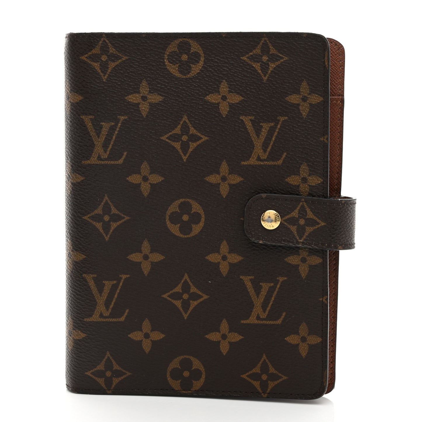 Monogram Medium Ring Agenda Cover