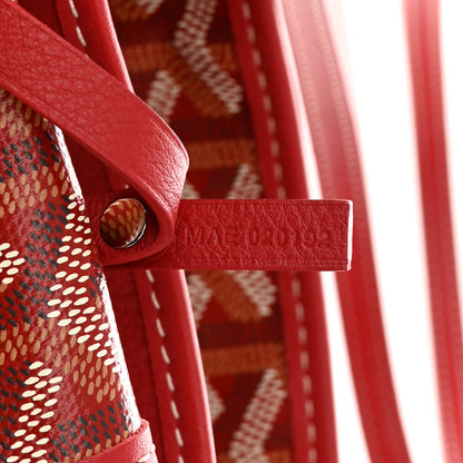 Goyard Goyardine Reversible Anjou GM Red 9 of 15
