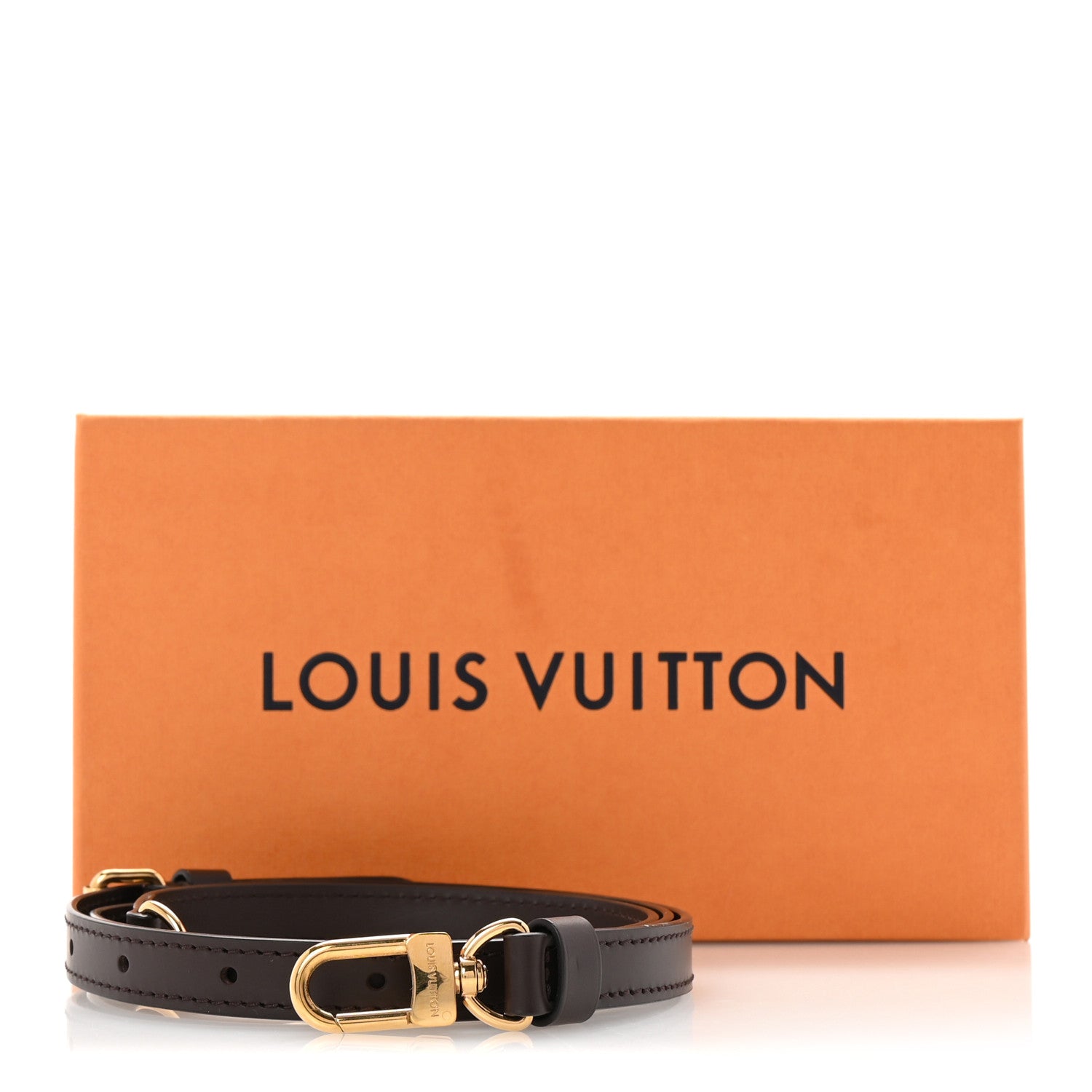 Louis Vuitton Calfskin 16mm Adjustable Shoulder Strap Ebene 6 of 6