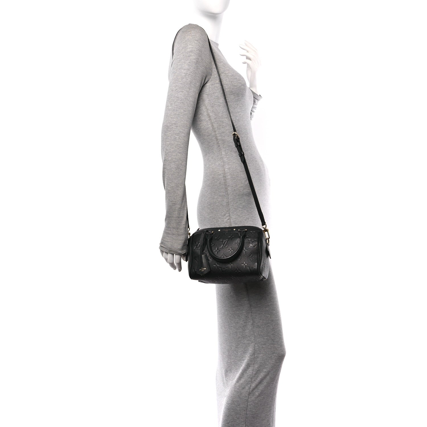 Louis Vuitton Empreinte Speedy Bandouliere 20 NM Black 2 of 10