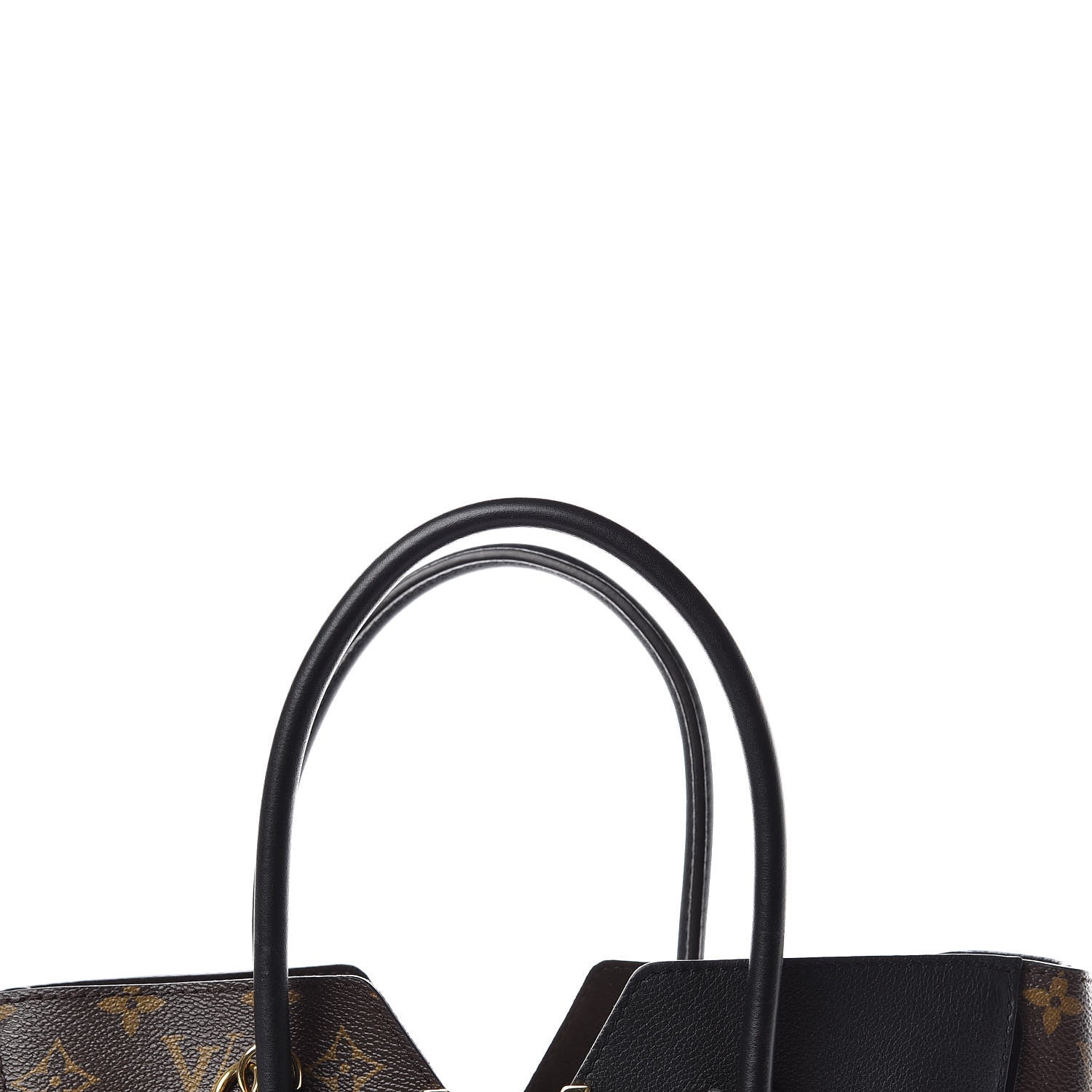 Louis Vuitton Calfskin Monogram Kimono Tote PM Black 10 of 12