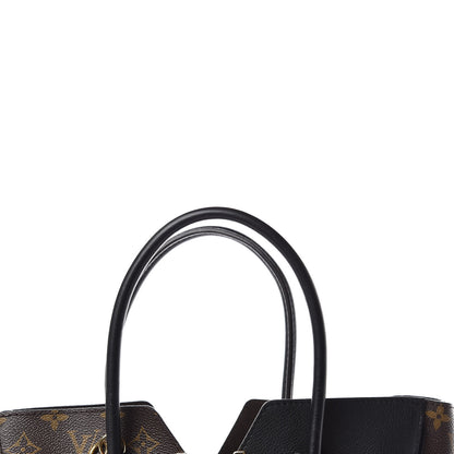 Louis Vuitton Calfskin Monogram Kimono Tote PM Black 10 of 12