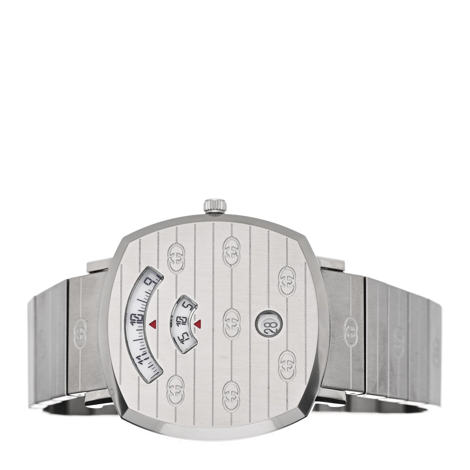 Gucci Stainless Steel 38mm Grip Quartz Watch 2 of 5