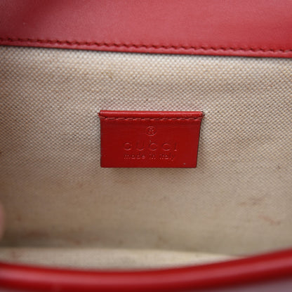 Gucci Calfskin Chinese New Year Mini Dionysus Shoulder Bag Hibiscus Red 7 of 11